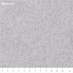 Colțar extensibil cu șezlong pe partea dreaptă Miuform Scandic Lagom, gri deschis