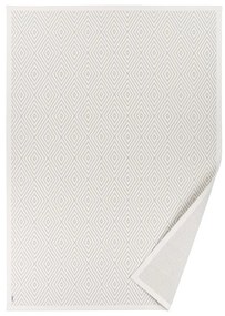 Covor reversibil Narma Kalana White, 80 x 250 cm, alb