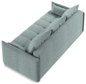 Canapea albastră extensibilă/cu spațiu de depozitare 225 cm Moku – Makamii