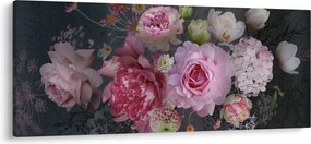 Tablou - Flori de grădină (120x50 cm)