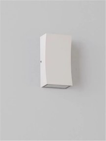 Mini Aplica iluminat exterior ambiental BOXY alb