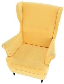 Fotoliu cu urechi Repetidas (galben + wenge) . 1116492
