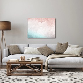 Tablou - Mandala pe zid 2 (70x50 cm)