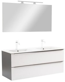 Mobilier complet de baie Vario Trim 120 antracit-alb