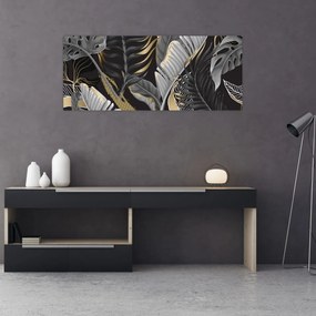 Tablou - Jungla de aur (120x50 cm)