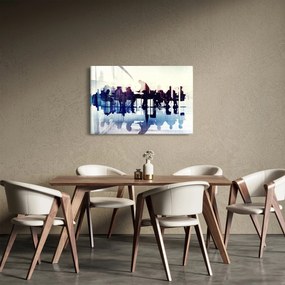 Tablou cu muzicieni (90x60 cm)