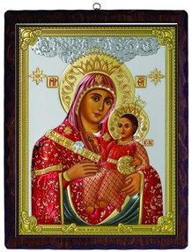 Icoana argint MD Bethlehem 28,5x37 cm