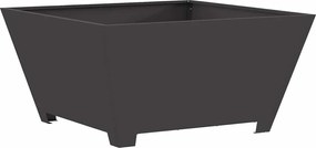 vidaXL Cuptor de foc Negru 80 x 80 x 40 cm Oțel