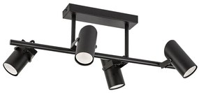 Lustra aplicata stil industrial Maximilian 4L