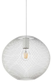 Lustra/Pendul modern design decorativ Net sp1 d29 alb