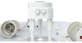 Plafonieră cu senzor de mișcare MANA, 2 x E27, 40 W, 230 V, Ø 30 cm, alb