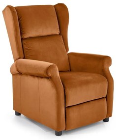 Fotoliu reglabil RELAXA, maro