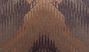 Tapet Reflections, Copper Luxury Geometric, 1838 Wallcoverings, 6.5mp / rola