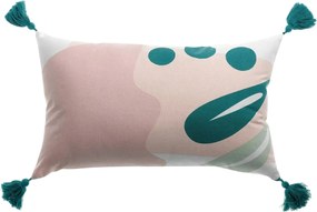 Perna decorativa IMPRIME ALMA 30x50 cm, roz