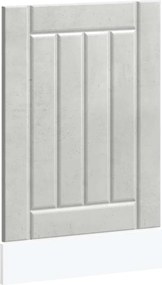 vidaXL Panou pentru mașină spălat vase Lucca Lemn prelucrat gri beton