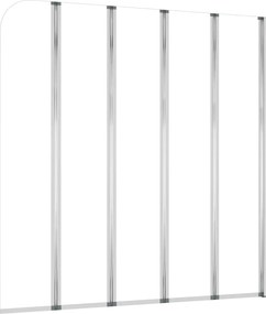 vidaXL Cabină de baie, 120 x 140 cm, sticlă securizată, transparent