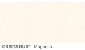 Set chiuveta bucatarie Schock Mono N-100 si baterie bucatarie Schock Laios Cristadur Magnolia 57 x 51 cm