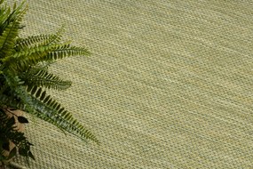 Covor, traversa SISAL SION A5165A Melanj țesute plate verde