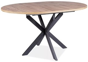 Masa extensibila de dining GASTON 100(135)X100 cm, decor stejar artisan