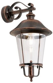 Lampă de perete de exterior Orion AL 11K/360.01 KENZO 1xE27/100W/230V IP44 bronz/patină