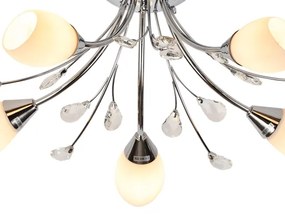 Lustră aplicată Brilagi MEGAPOLIS 5xE14/60W/230V crom lucios