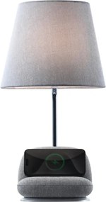 Immax NEO 09109L - Lampă de birou LED cu dimmer și încărcare wireless Qi SOFA LED/6W/230V gri