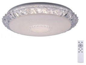 Plafonieră LED RGB dimabilă LUCCA LED/36W/230V Leuchten Direkt 14377-00 + telecomandă