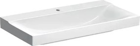 Lavoar pe mobilier Geberit Xeno2 cu orificiu baterie 90 cm alb