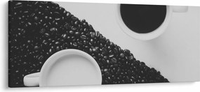 Tablou cu cafea (120x50 cm)