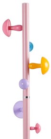 Cuier haine tip pom Violetta metal roz D31x167cm