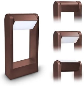 Brilagi - Lampă LED de exterior CROTONE LED/7W/230V maro IP54 30 cm