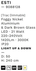 Lustra/Pendul LED design modern decorativ ESTI