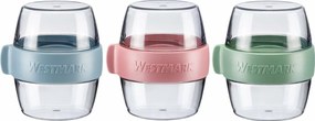 Cutie pentru gustări din două piese Westmark MINI,400 ml , roz, S