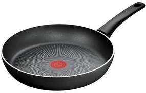 Tigaie Tefal C2920653 Force, 28 cm, Acoperire antiaderenta, Termo-Signal, Inductie, Negru