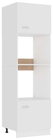 Dulap cuptor microunde, alb, 60 x 57 x 207 cm, pal