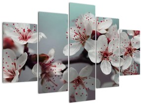 Tablou cu floare - roșie (150x105 cm)