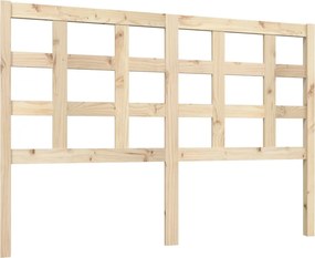 vidaXL Tăblie de pat, 140,5x4x100 cm, lemn masiv de pin