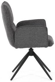 Set de scaune de sufragerie DCH-D1328 GREY2, 2buc.