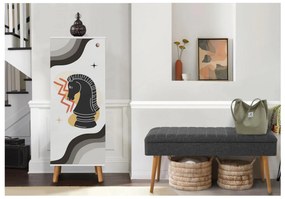 Mobilier hol Beside 2 (alb + antracit). 1094025