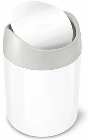 Coș de gunoi de masă Mini 1,5 l, alb