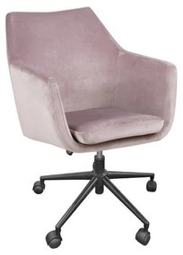 Scaun de birou Actona Nora, roz