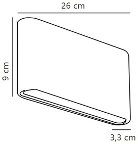 Aplică LED de exterior Nordlux KINVER LED/10W/230V IP54 negru