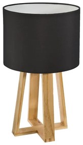 Lampă de masă Atmosphera MOLU 1xE27/25W/230V pin/negru