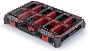 Organizator C, 54,3 cm, jos cu compartimente, negru