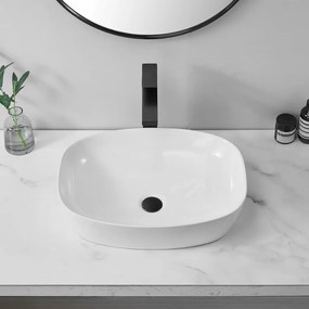 Lavoar Freja alb L49 cm