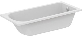Cada, 170x75 cm, alba 1700x750 mm