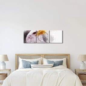 Tablou - Vultur (cu ceas) (90x30 cm)
