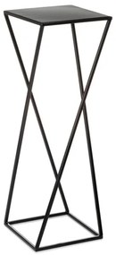 Suport pentru flori 70x24 cm, negru