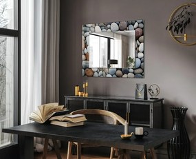 Decorare oglindă Pietre netede colorate
