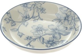 Set of 6 dessert plates Delicate Flowers 10 cm, blue